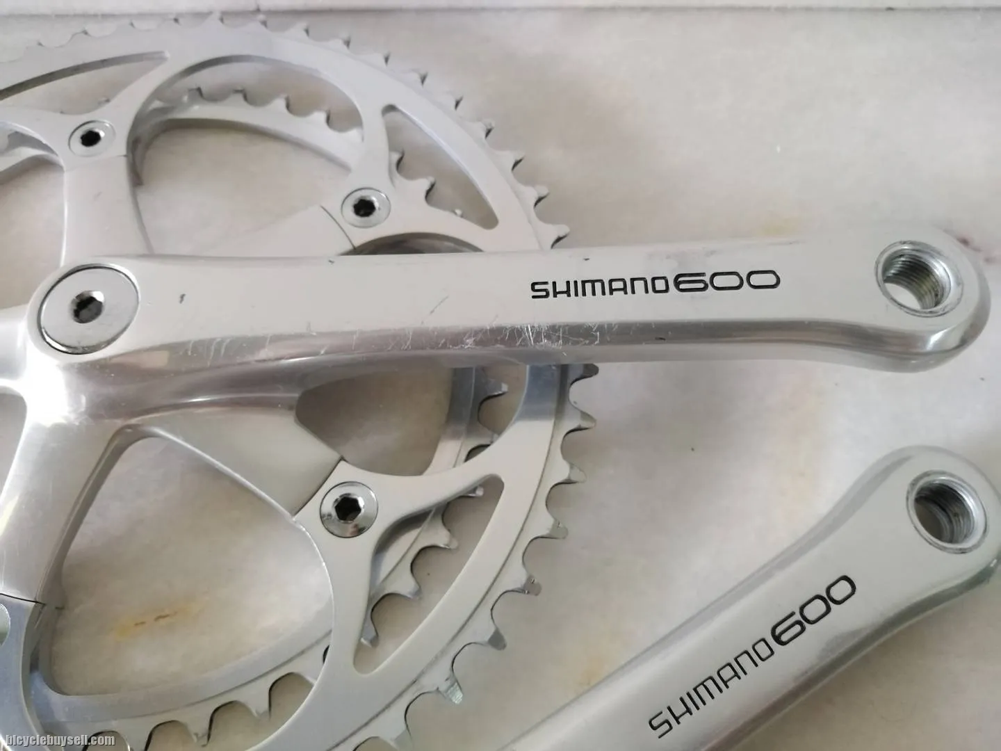 Shimano 600 model 6207 Crankset Vintage