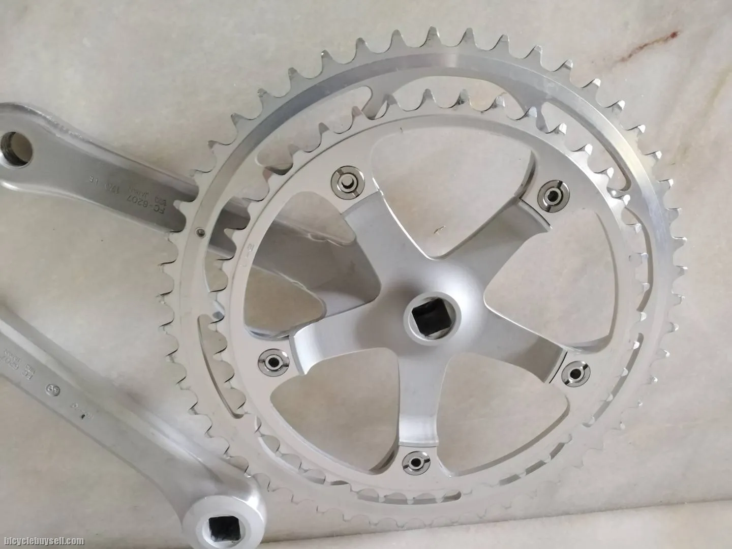 Shimano 600 model 6207 Crankset Vintage