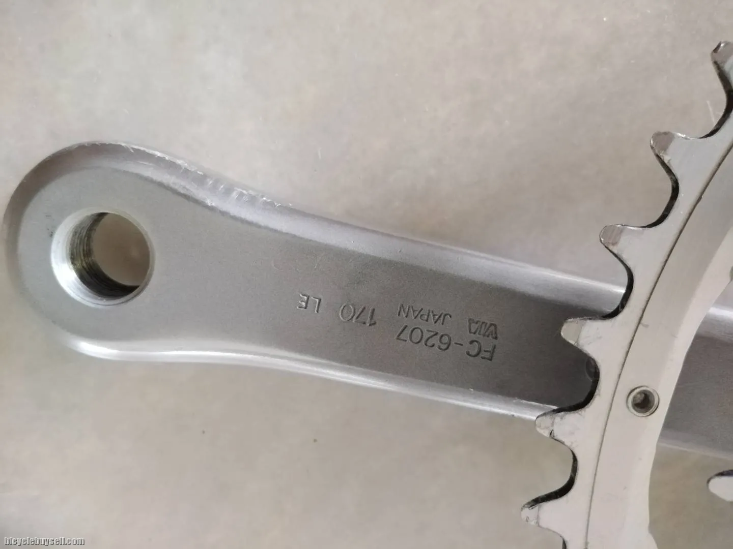 Shimano 600 model 6207 Crankset Vintage