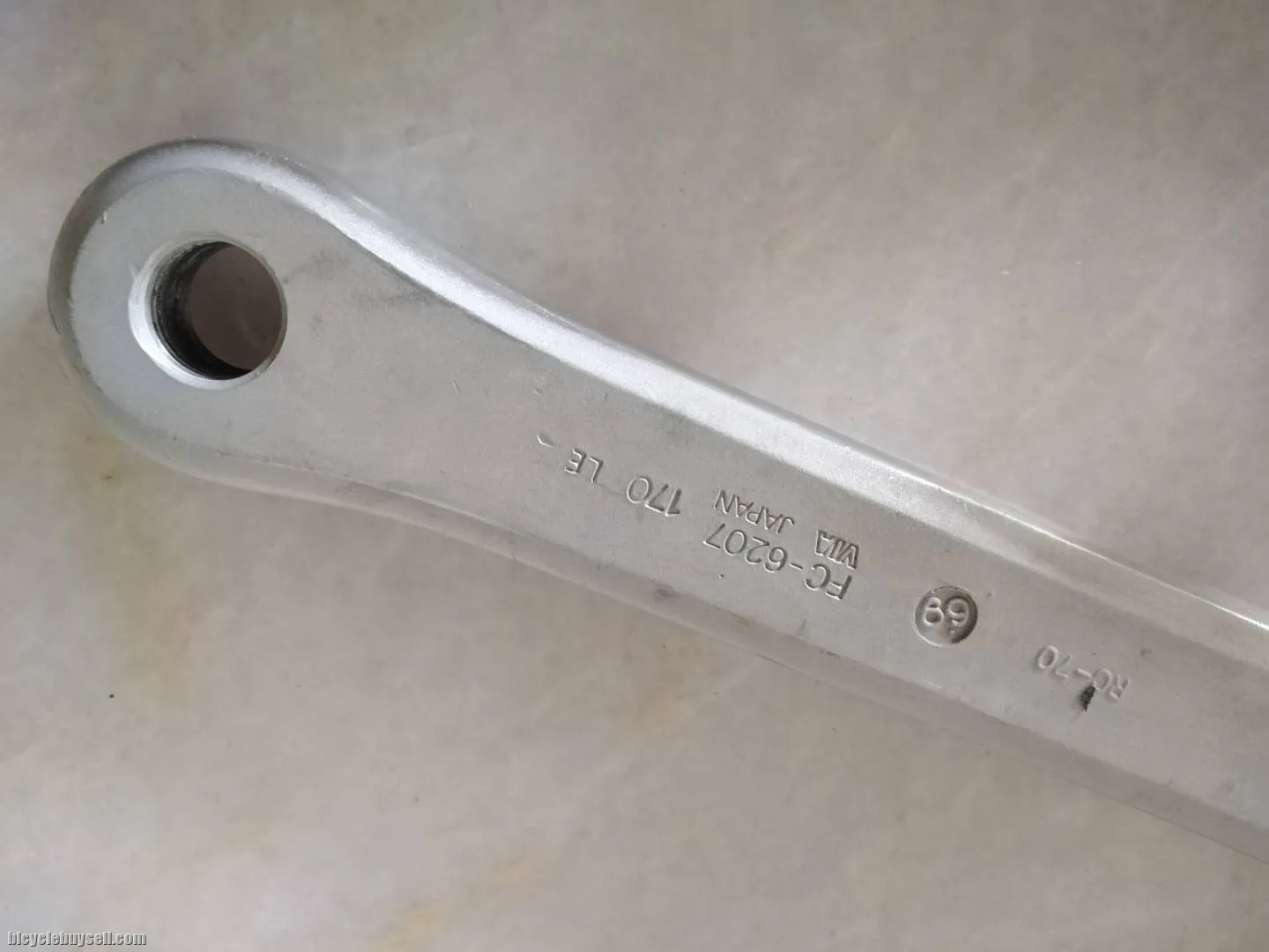 Shimano 600 model 6207 Crankset Vintage