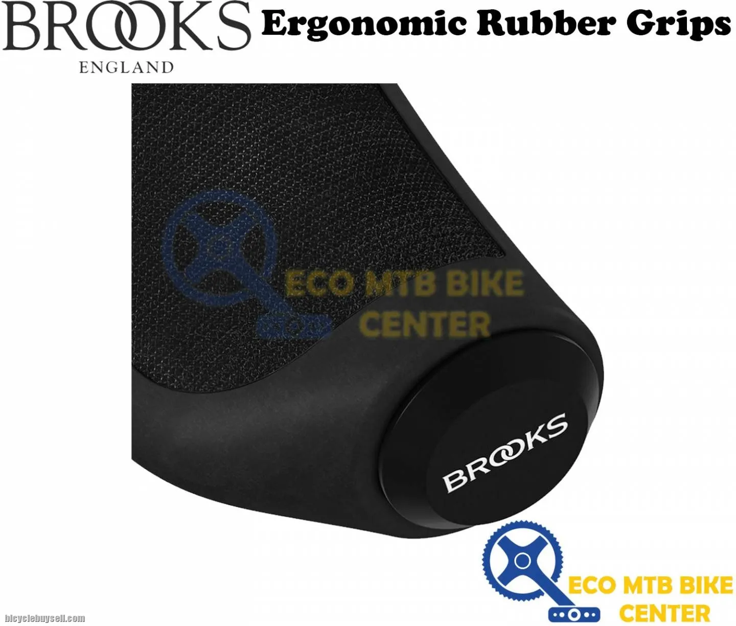 BROOKS Ergonomic Rubber Grips 100/100MM