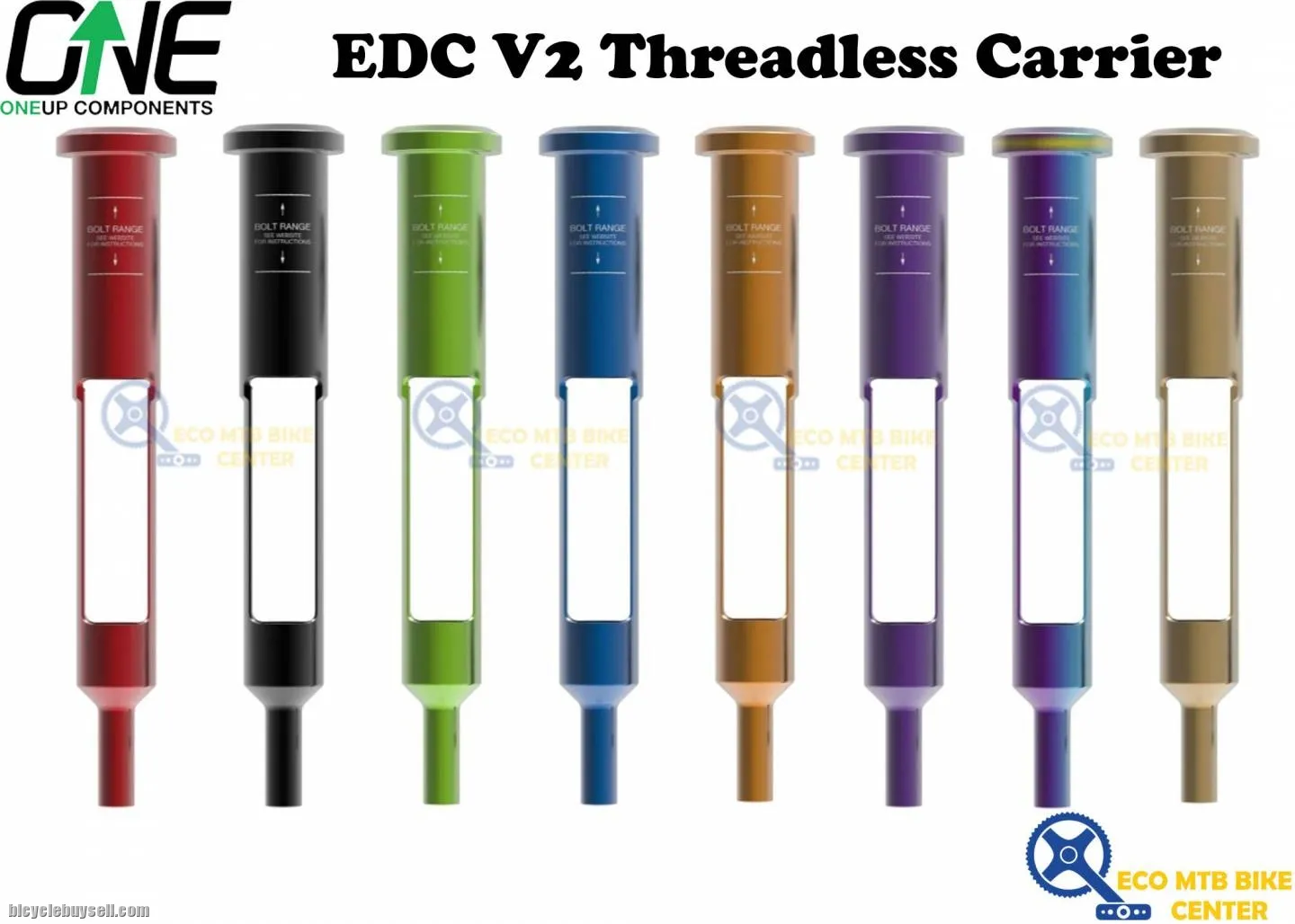 ONEUP COMPONENTS EDC V2 Threadless Carrier