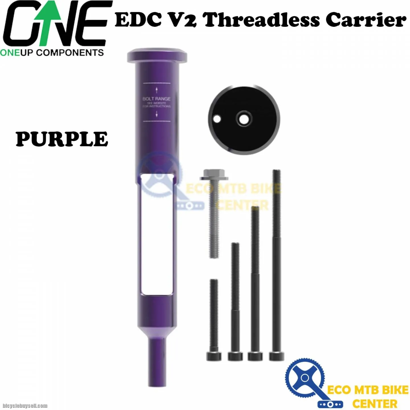 ONEUP COMPONENTS EDC V2 Threadless Carrier