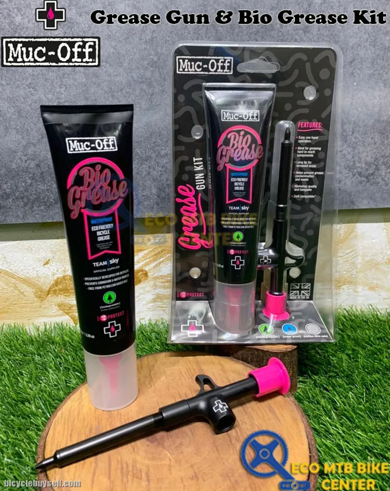 MUC-OFF Grease Gun &amp; Bio Grease Kit