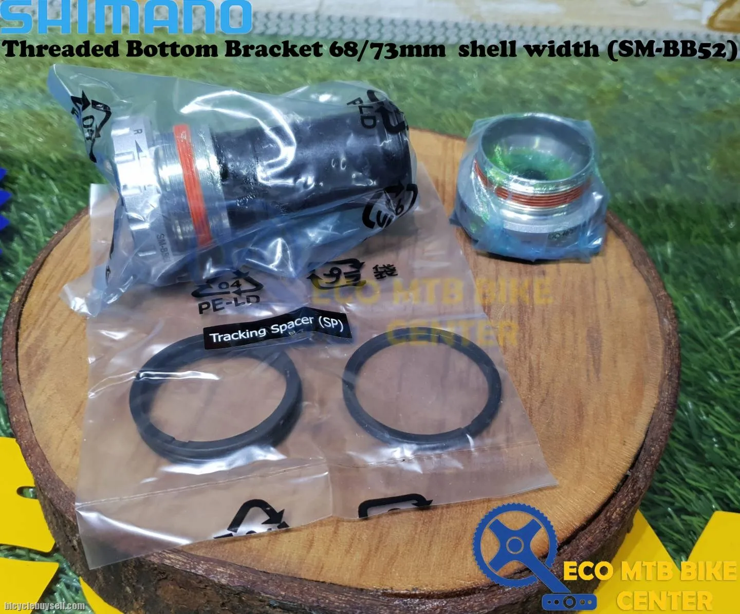 SHIMANO Threaded Bottom Bracket 68/73 mm shell width (SM-BB52)