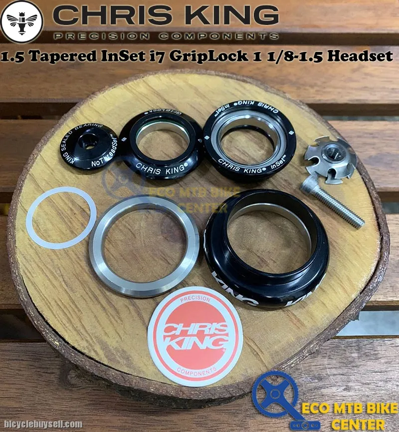 CHRIS KING 1.5 Tapered InSet i7 GripLock 1 1/8-1.5 Headset