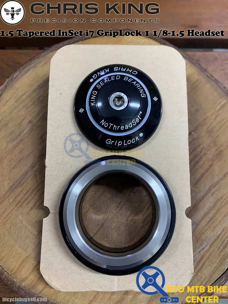 CHRIS KING 1.5 Tapered InSet i7 GripLock 1 1/8-1.5 Headset