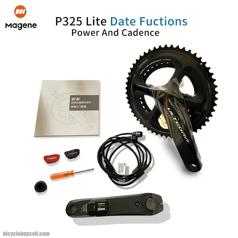 Magene P325 ultegra r8000 rechargeable full function power meter r9100 dura-ace xcadey 2xpmP35