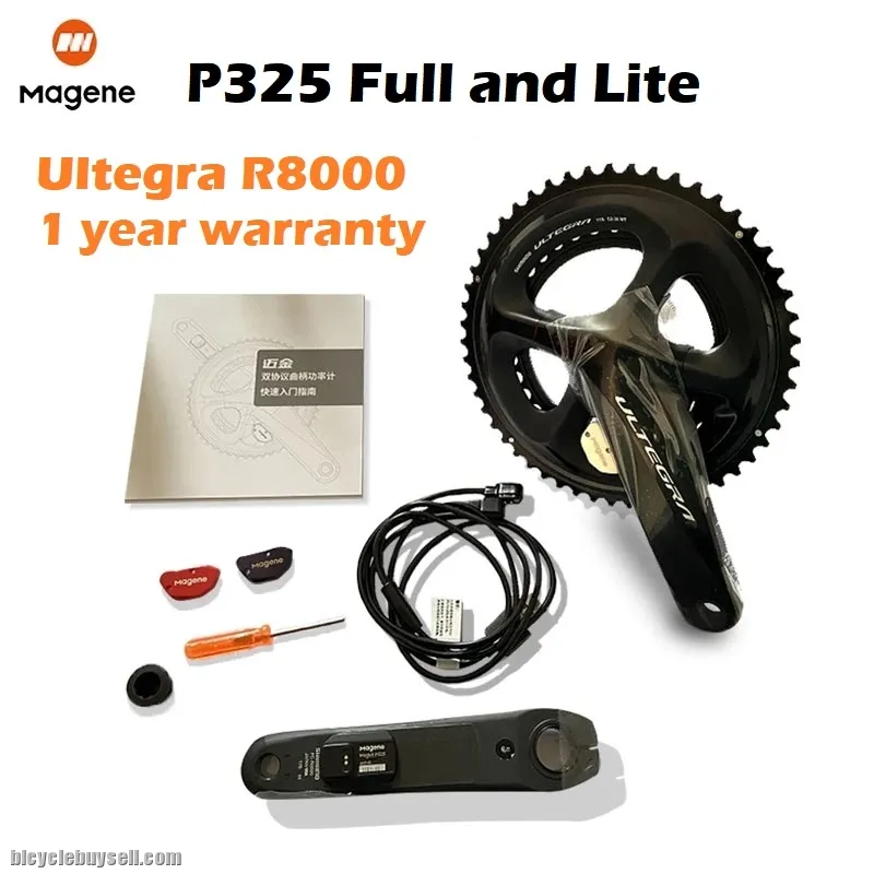 Magene P325 ultegra r8000 rechargeable full function power meter r9100 dura-ace xcadey 2xpmP35