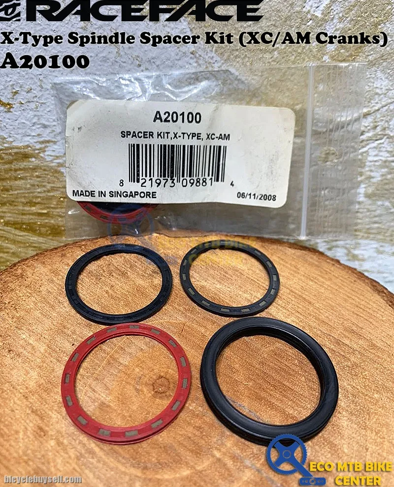 RACEFACE X-Type Spindle Spacer Kit (XC/AM Cranks) A20100