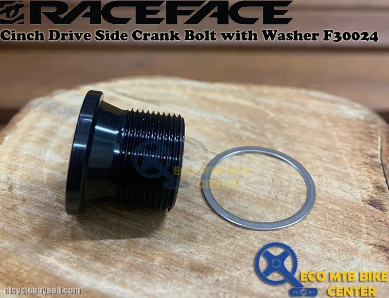 RACEFACE Cinch Drive Side Crank Bolt with Washer F30024