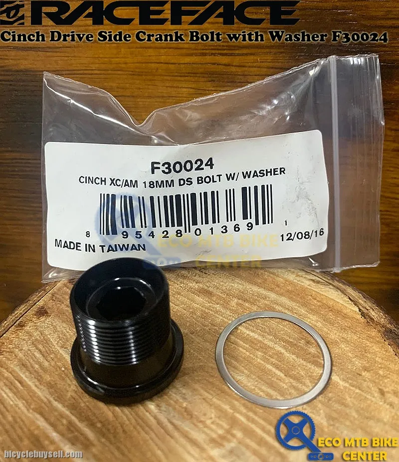 RACEFACE Cinch Drive Side Crank Bolt with Washer F30024