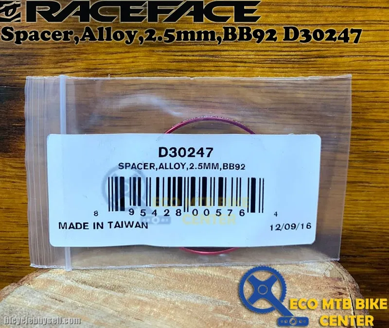 RACEFACE Spacer, Alloy, 2.5mm, BB92 D30247