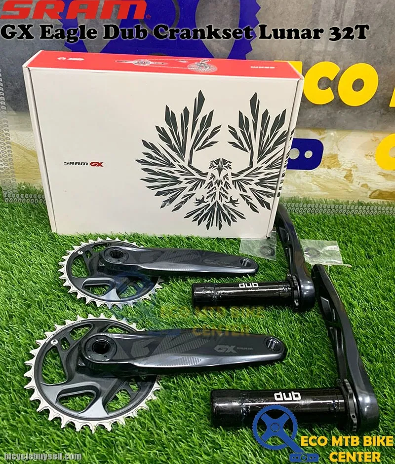 SRAM GX Eagle Dub Crankset Lunar 32T