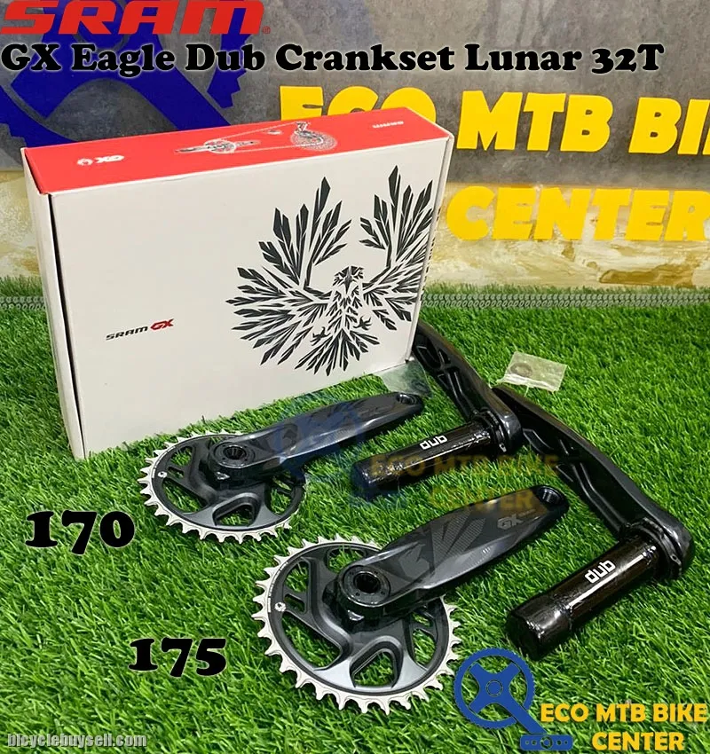 SRAM GX Eagle Dub Crankset Lunar 32T