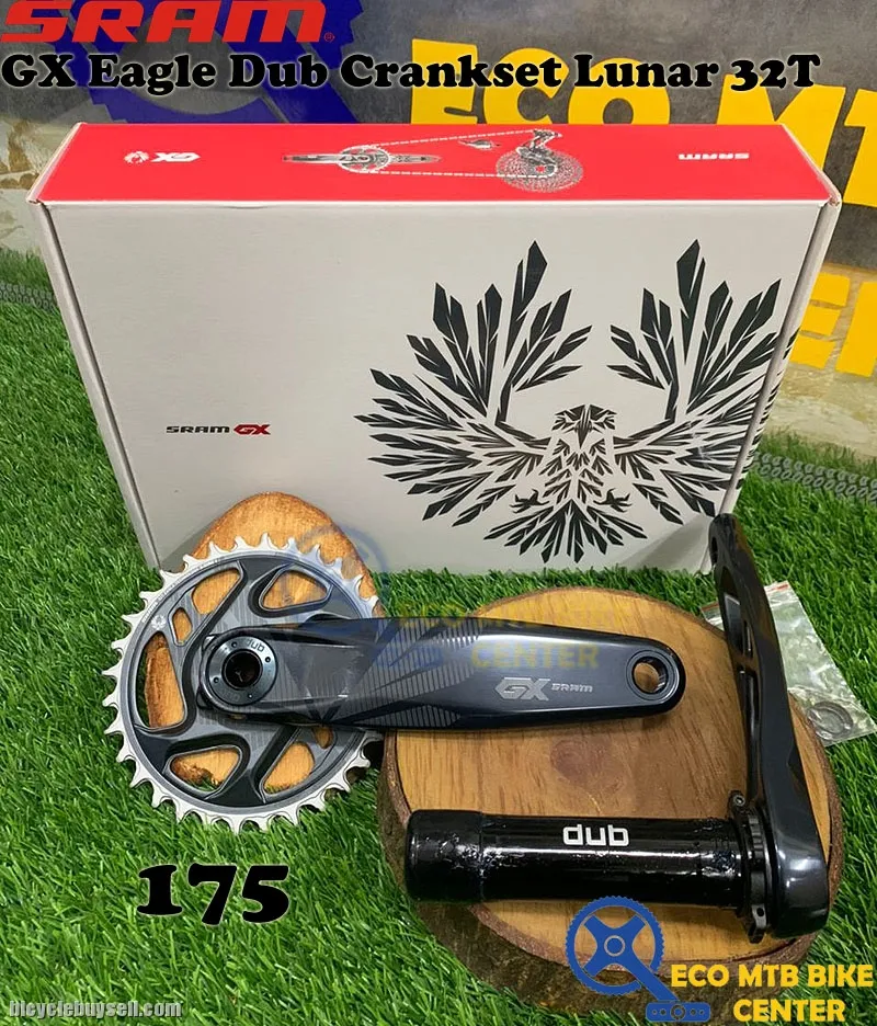SRAM GX Eagle Dub Crankset Lunar 32T