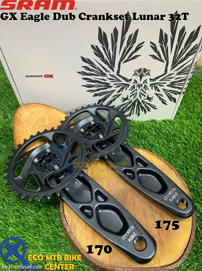 SRAM GX Eagle Dub Crankset Lunar 32T
