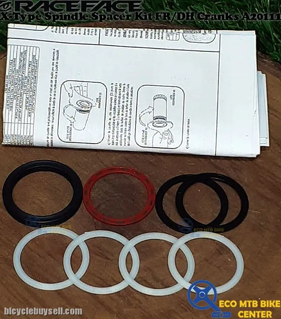 RACEFACE X-Type Spindle Spacer Kit FR/DH Cranks A20111