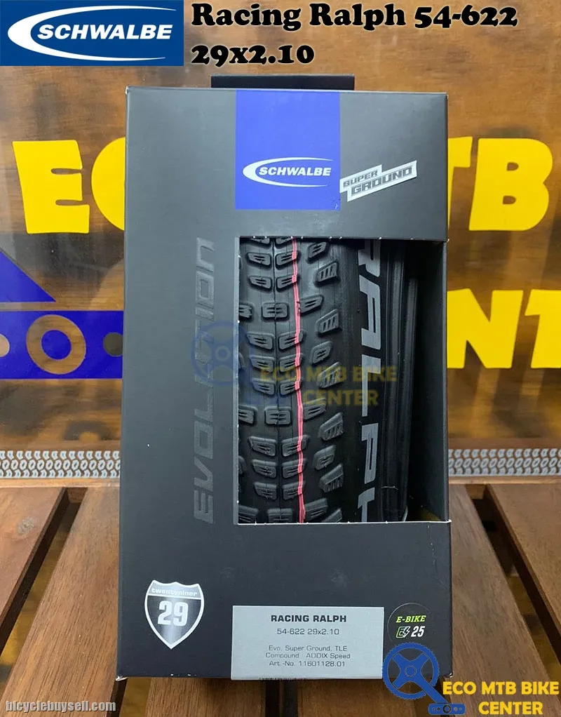 SCHWALBE Tires Racing Ralph 54-622 Evo, Super Ground, TLE Addix Speed 29x2.10