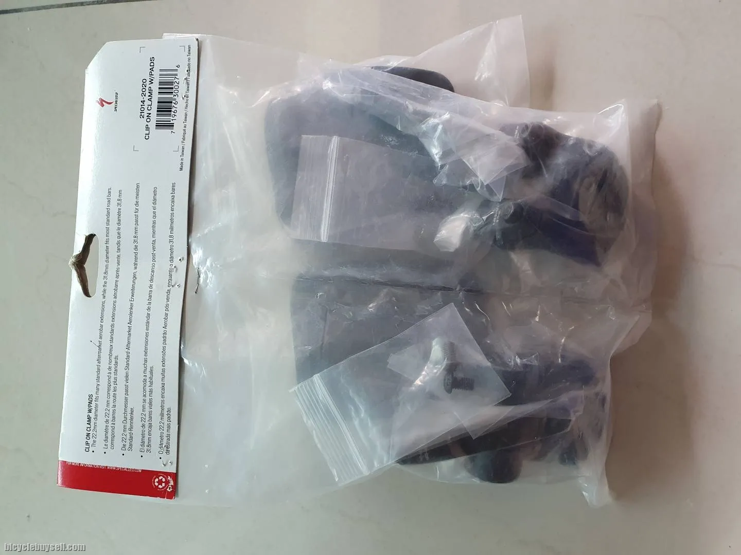 Specialized TT/Tri Clip-On Clamp with Pads