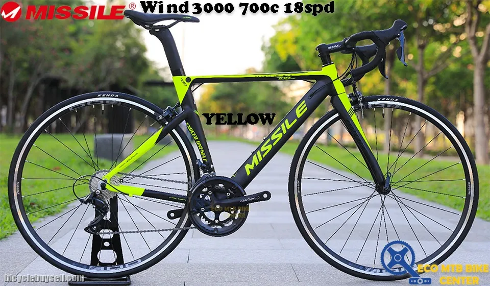MISSILE Bike Wind 3000 700c 18 Speed Road Bike