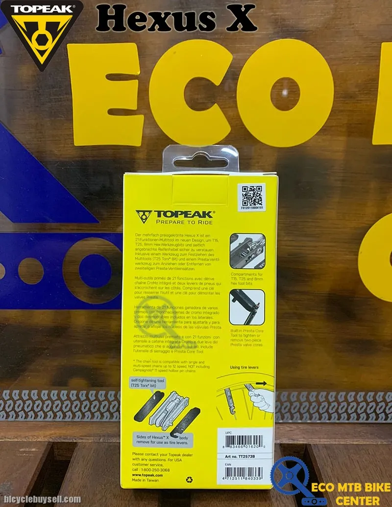 TOPEAK Hexus X Tools