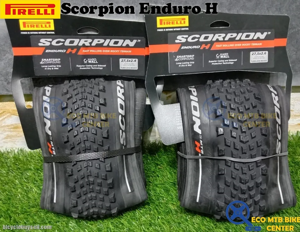 PIRELLI MTB Tires Scorpion Enduro H 27.5 | Fast Rolling Over Rocky Terrain | Tubeless Ready