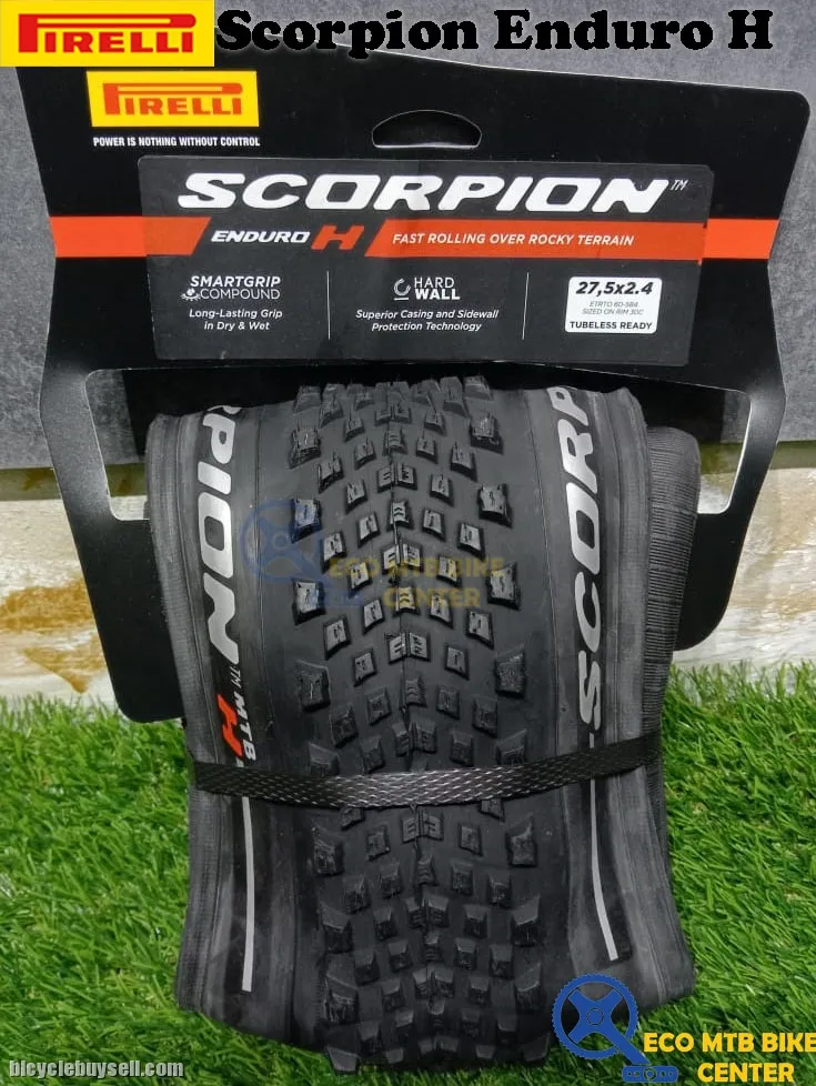 PIRELLI MTB Tires Scorpion Enduro H 27.5 | Fast Rolling Over Rocky Terrain | Tubeless Ready