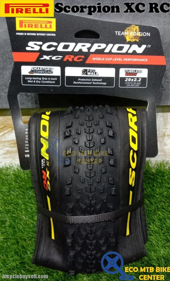 PIRELLI MTB Tires Scorpion XC RC 29x2.2 | World Cup Level Performance | Tubeless Ready
