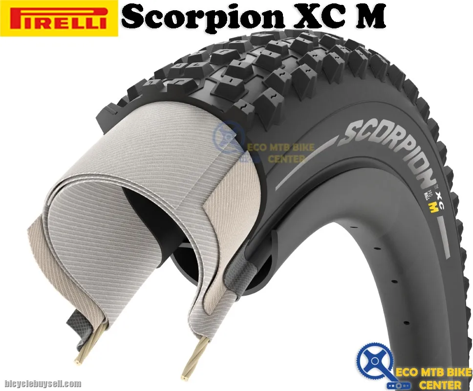 PIRELLI MTB Tires Scorpion XC M 29x2.2 | Superior Performance in Mixed Terrain | Tubeless Ready