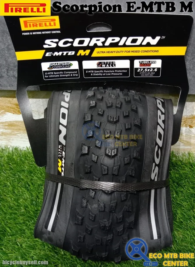 PIRELLI MTB Tires Scorpion E-MTB M 27.5/29 | Ultra Heavy-Duty for Mixed Conditions | Tubeless Ready