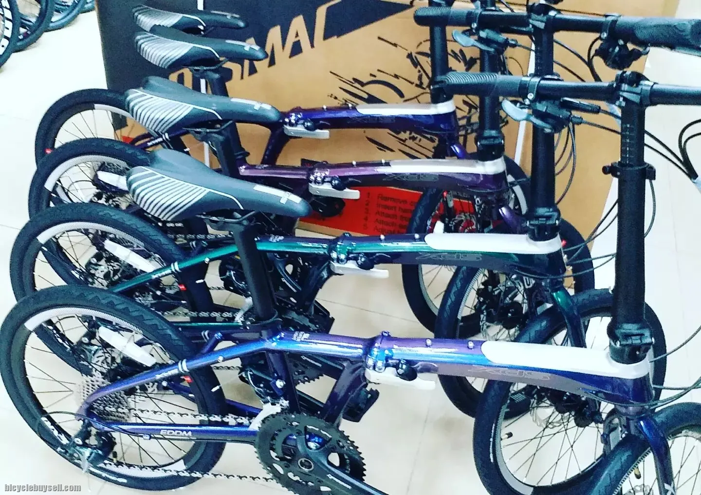 XDS EDDM FOLDING BIKE 20" 20 SPEED