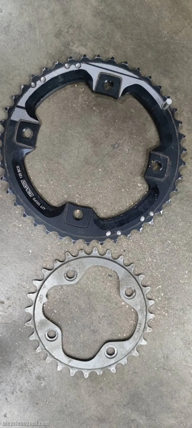 SRAM 2x1o chingring