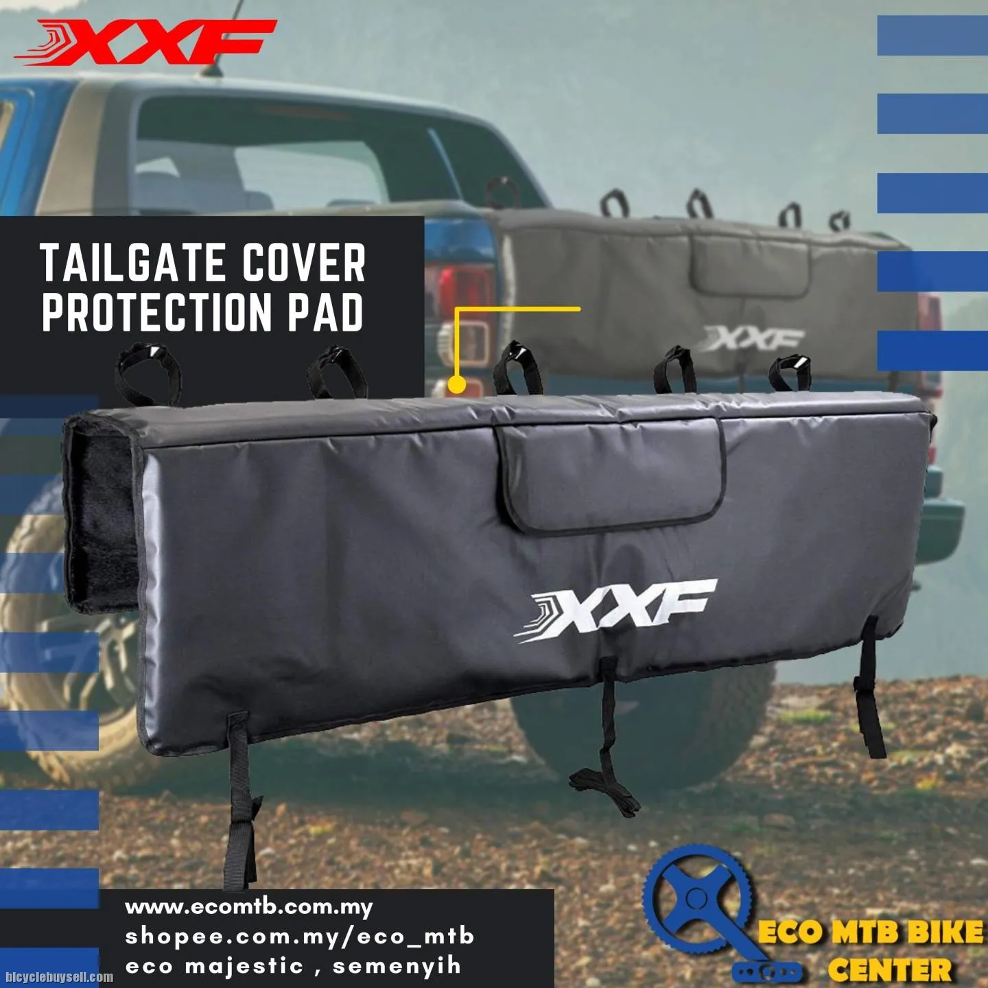 XXF P21-S Tailgate Pad for 5 Bikes