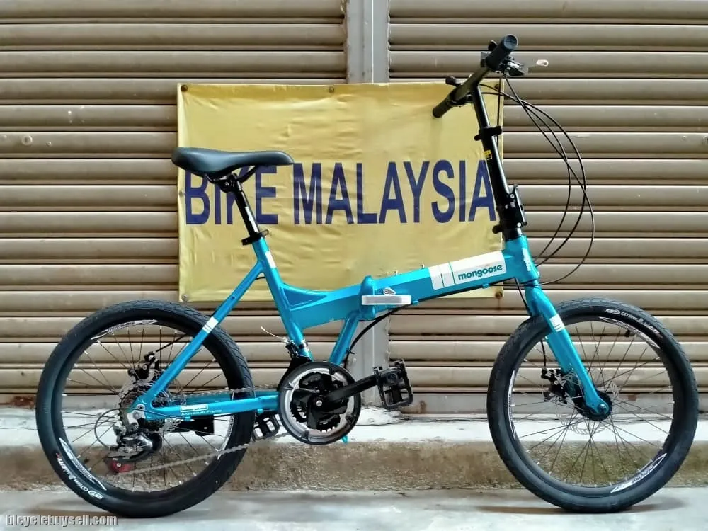 MONGOOSE ALLOY FOLDING BIKE SHIMANO GEAR