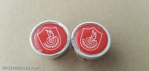 Handlebar Bartapes End Plugs Campagnolo Red