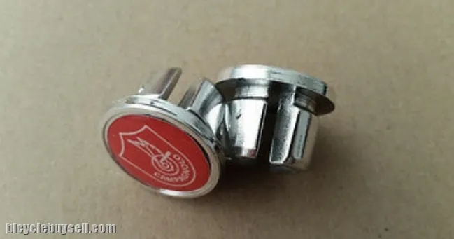 Handlebar Bartapes End Plugs Campagnolo Red