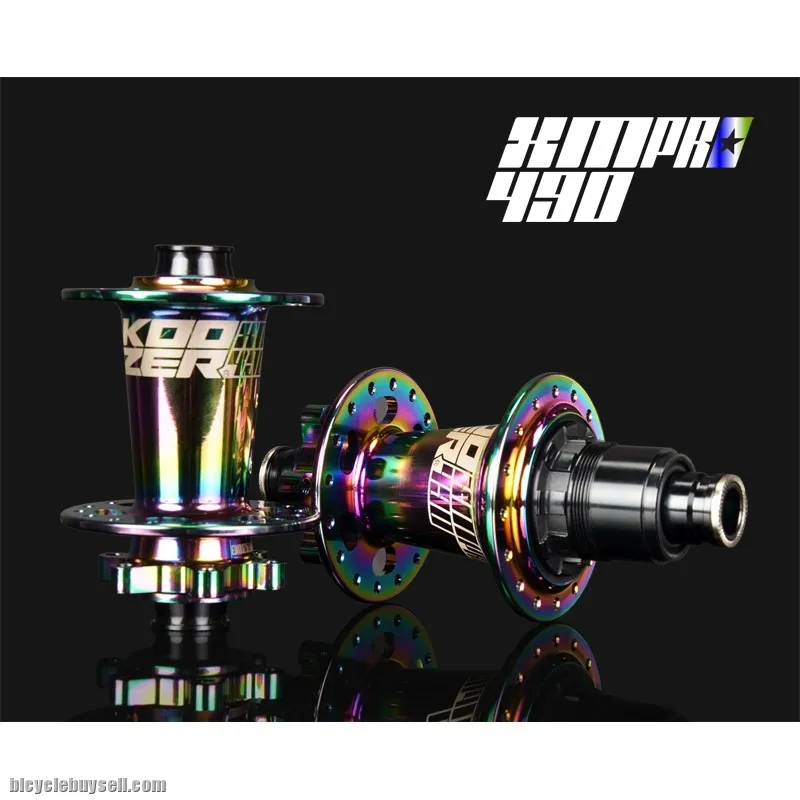 Original Koozer XM490 XM390 PRO MTB hub set Raimbow