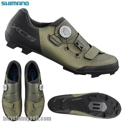 Shimano Xc502 XC5 Michelin MTB Shoe (Blue Black Green)