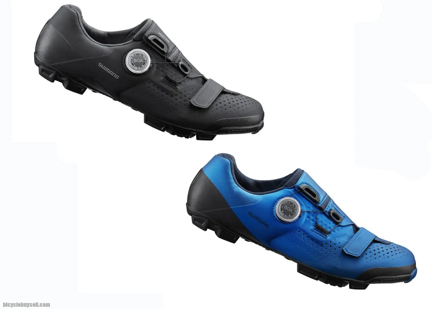 Shimano Xc502 XC5 Michelin MTB Shoe (Blue Black Green)