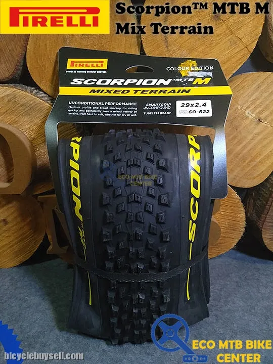 PIRELLI Tires Scorpion MTB M 29x2.4 | Mixed Terrain | Tubeless Ready