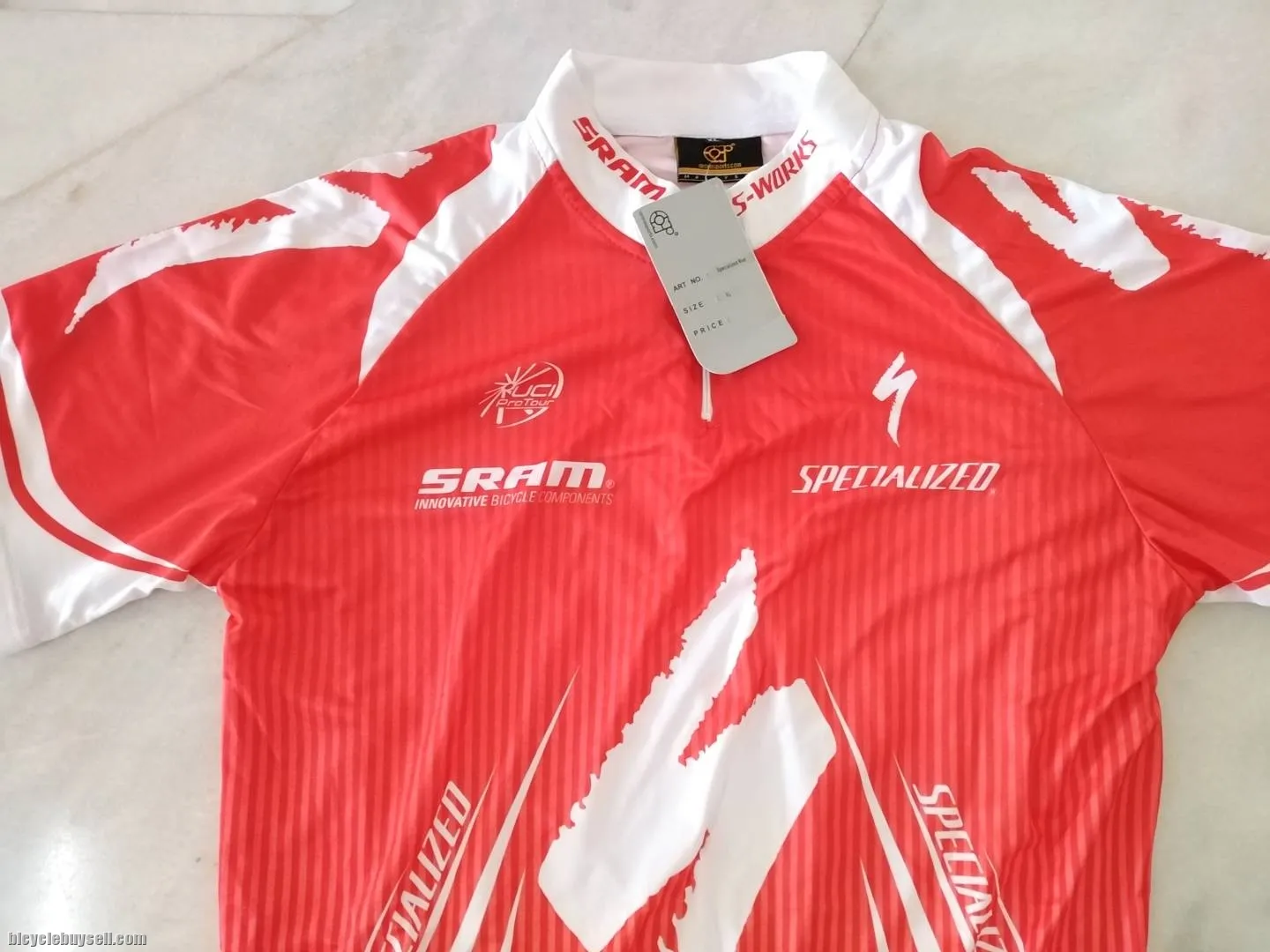Cycling Jersey Short sleeve size XL New