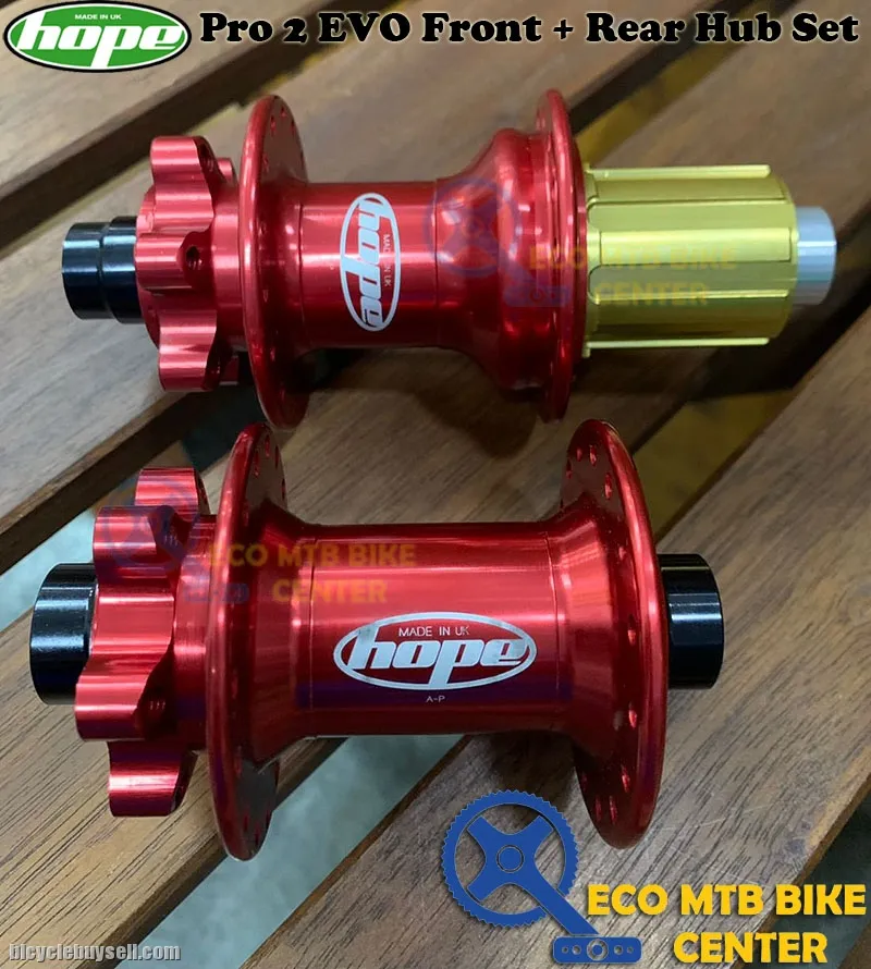HOPE Pro 2 Evo Front + Rear Hub Set