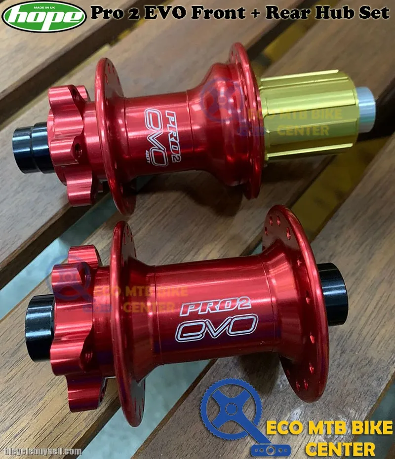 HOPE Pro 2 Evo Front + Rear Hub Set