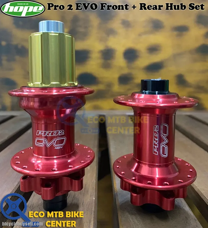 HOPE Pro 2 Evo Front + Rear Hub Set