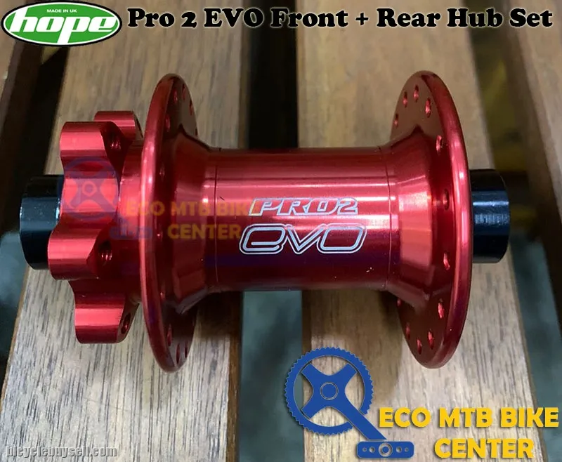HOPE Pro 2 Evo Front + Rear Hub Set