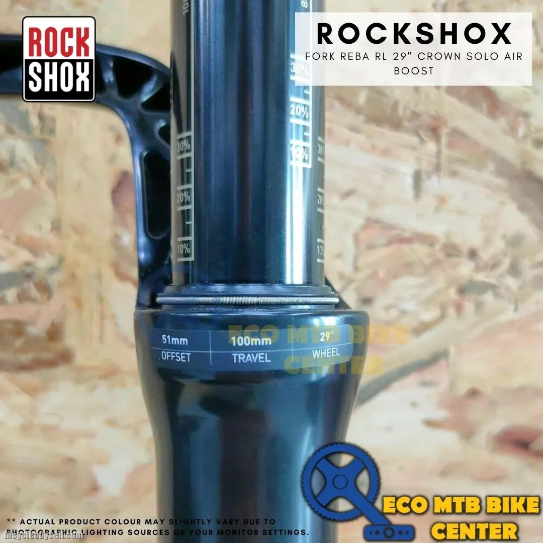 ROCKSHOX Fork Reba RL 29" Crown SOLO AIR