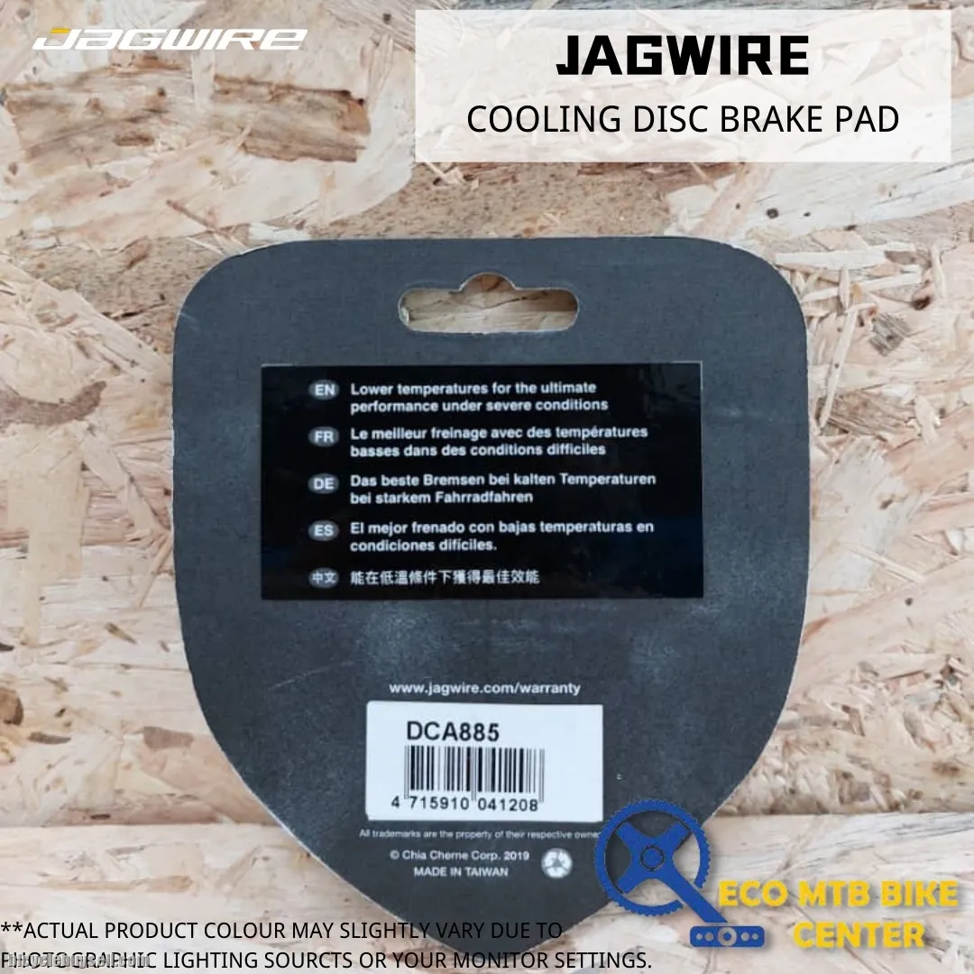 JAGWIRE DCA 885 ELITE COOLING DISC BRAKE PAD (SHIMANO)