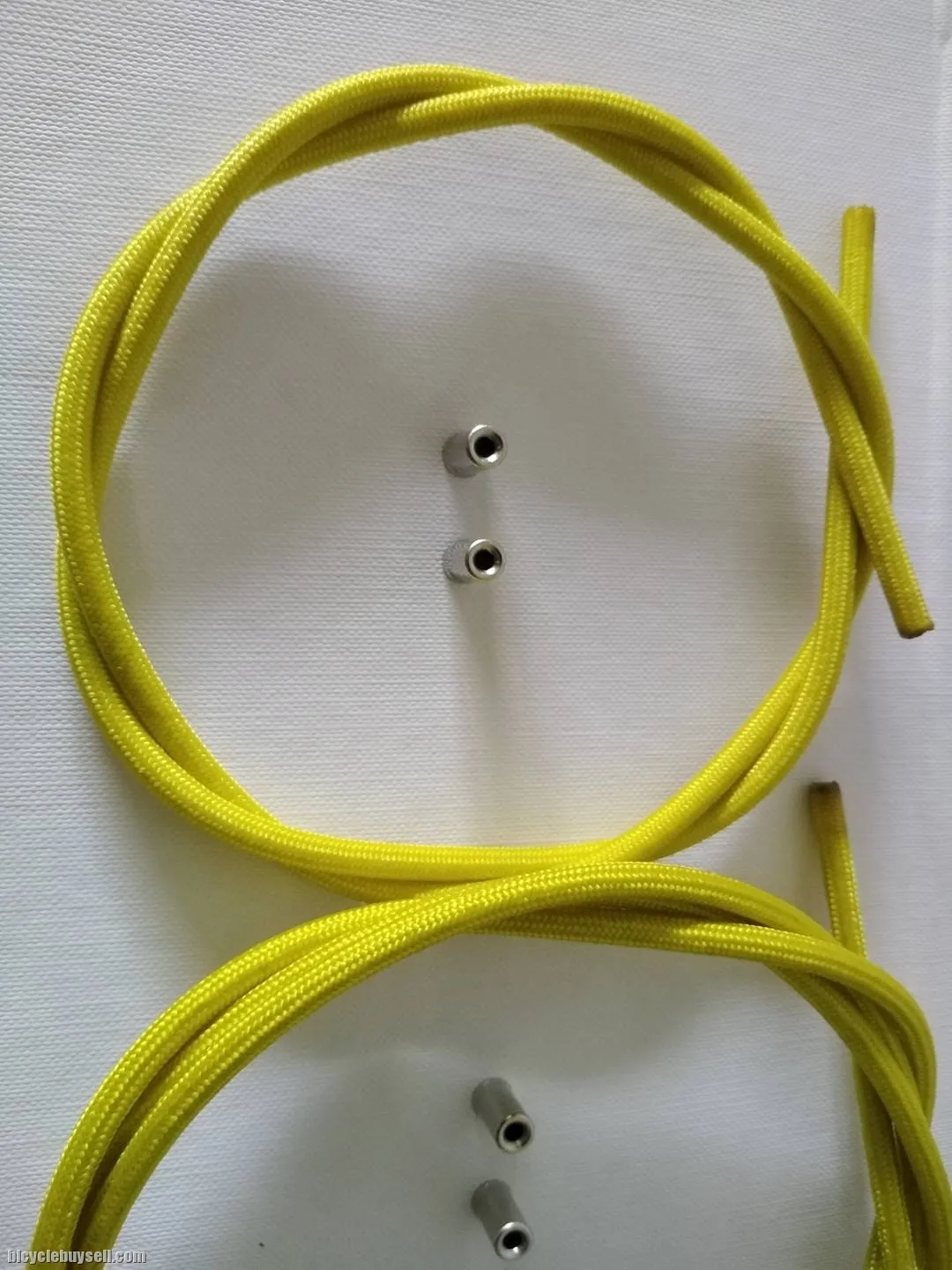 Brake Cables Outer Housing 1 pair Yellow Vintage Style