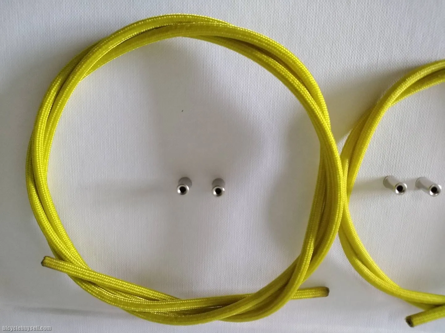 Brake Cables Outer Housing 1 pair Yellow Vintage Style